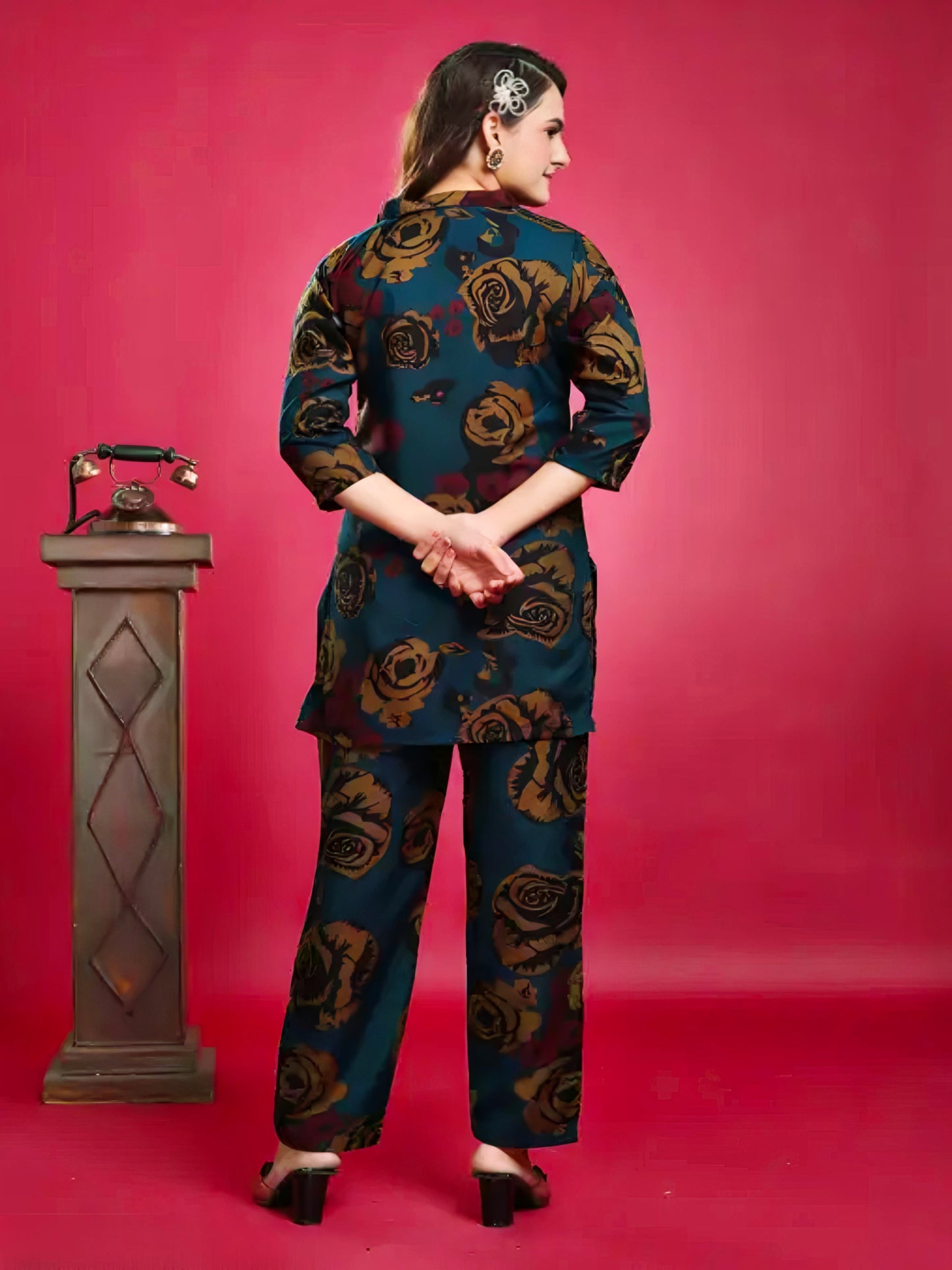 Floral Printed Co-Ord Set for Women – Stylish & Comfortable